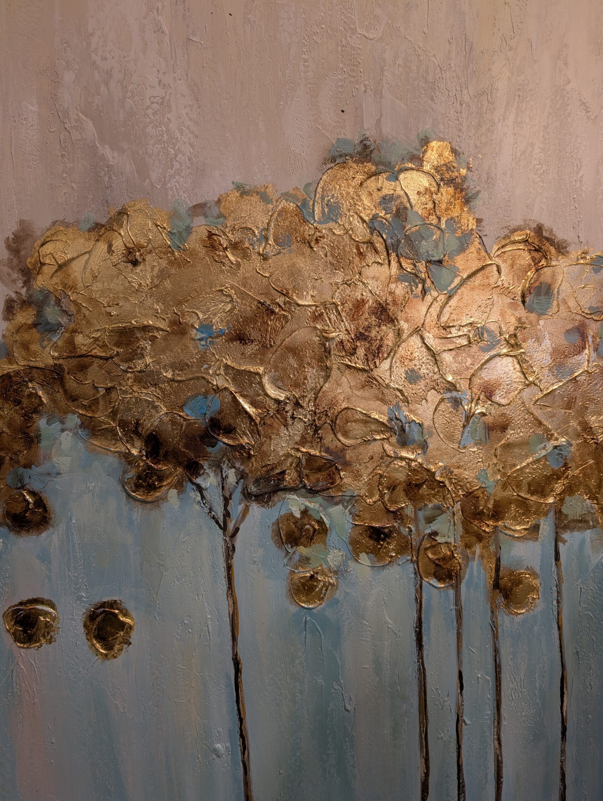 Obraz Abstrakcyjny - Drzewa Obfitości 120x90cm - obrazek 5