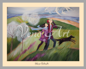 Grafika - Powitanie wiosny