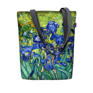 Torba na ramię z motywem obrazu "Irysy" Vincenta van Gogha od Veno Art