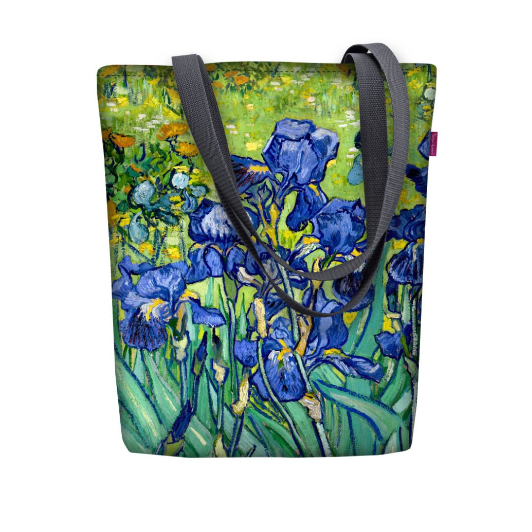 Torba na ramię z motywem obrazu "Irysy" Vincenta van Gogha od Veno Art