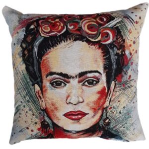 Dekoracyjna poduszka z motywem portretu Fridy Kahlo z Veno Art Bydgoszcz
