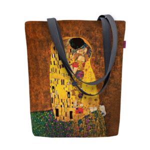 Torba na ramię z motywem obrazu "Pocałunek" Gustava Klimta od Veno Art